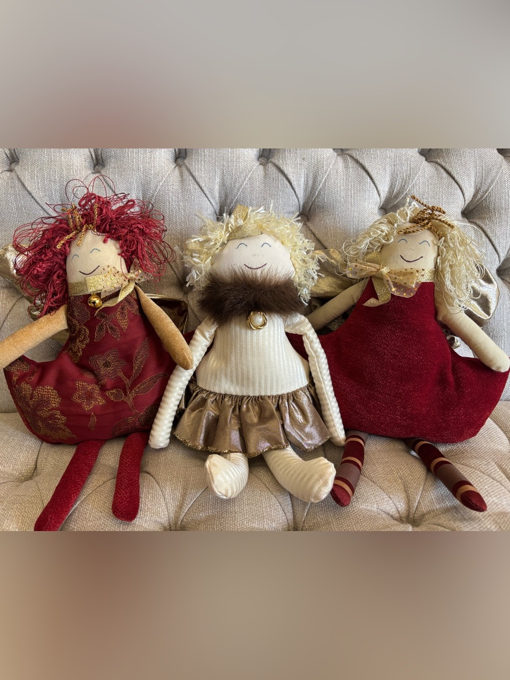 Woof & Poof Holiday Angels - Set of 3